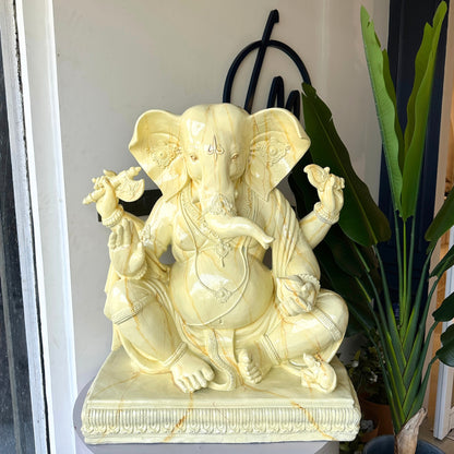 Vighnaharta - Large Ganesha Sculpture ~ 3 ft Tall