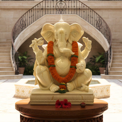 Vighnaharta - Large Ganesha Sculpture ~ 3 ft Tall