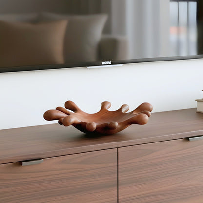 Confluence - Wooden Finish Abstract Showpiece ~ 2.5 ft Tall