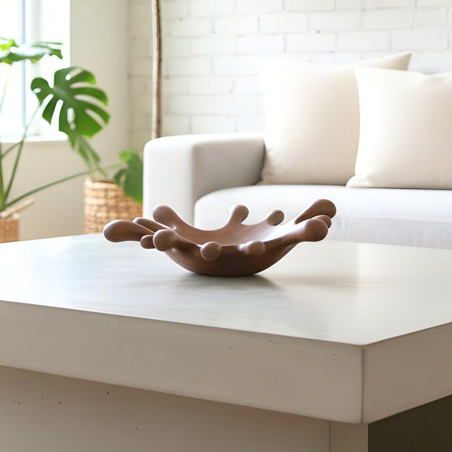Confluence - Wooden Finish Abstract Showpiece ~ 2.5 ft Tall