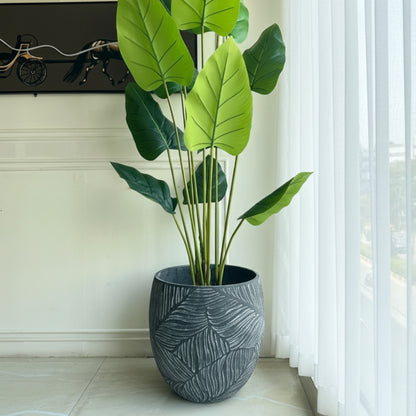 Eden ~ Grey Sculptural Plant Pots