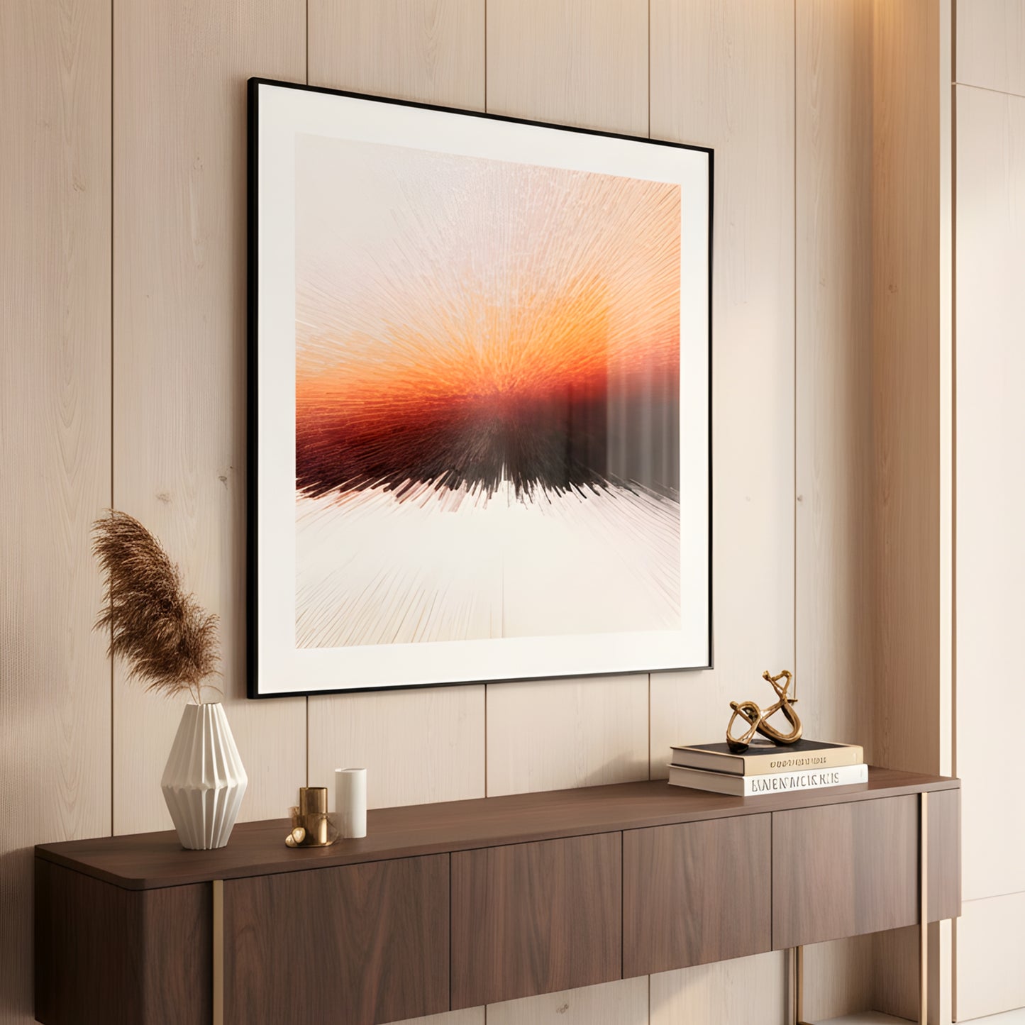 Threshold - Modern Abstract Premium UV Print Wall Art ~ 3.5 ft x 3.5 ft