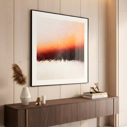 Threshold - Modern Abstract Premium UV Print Wall Art ~ 3.5 ft x 3.5 ft