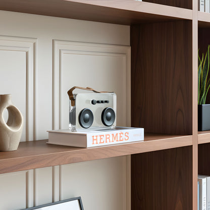 Rewind - Crystal Vintage Radio Showpiece - Style 3