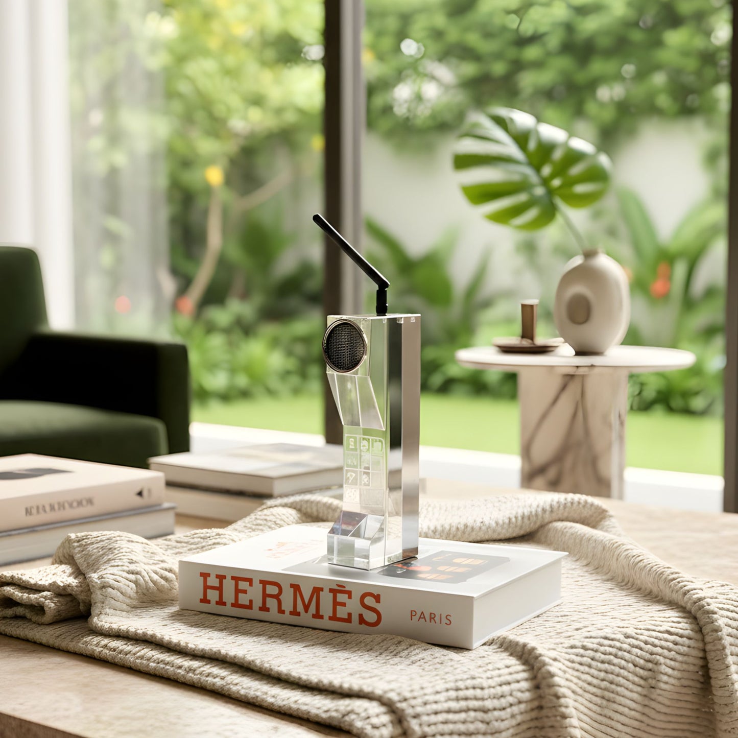 Redial - Crystal Vintage Style Telephone Showpiece - Style 3