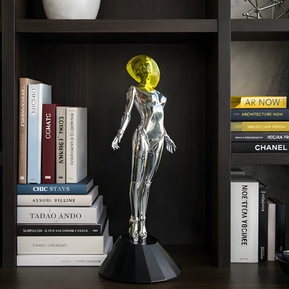 The Awakened - Futuristic Human Figurine ~ 2 ft Tall