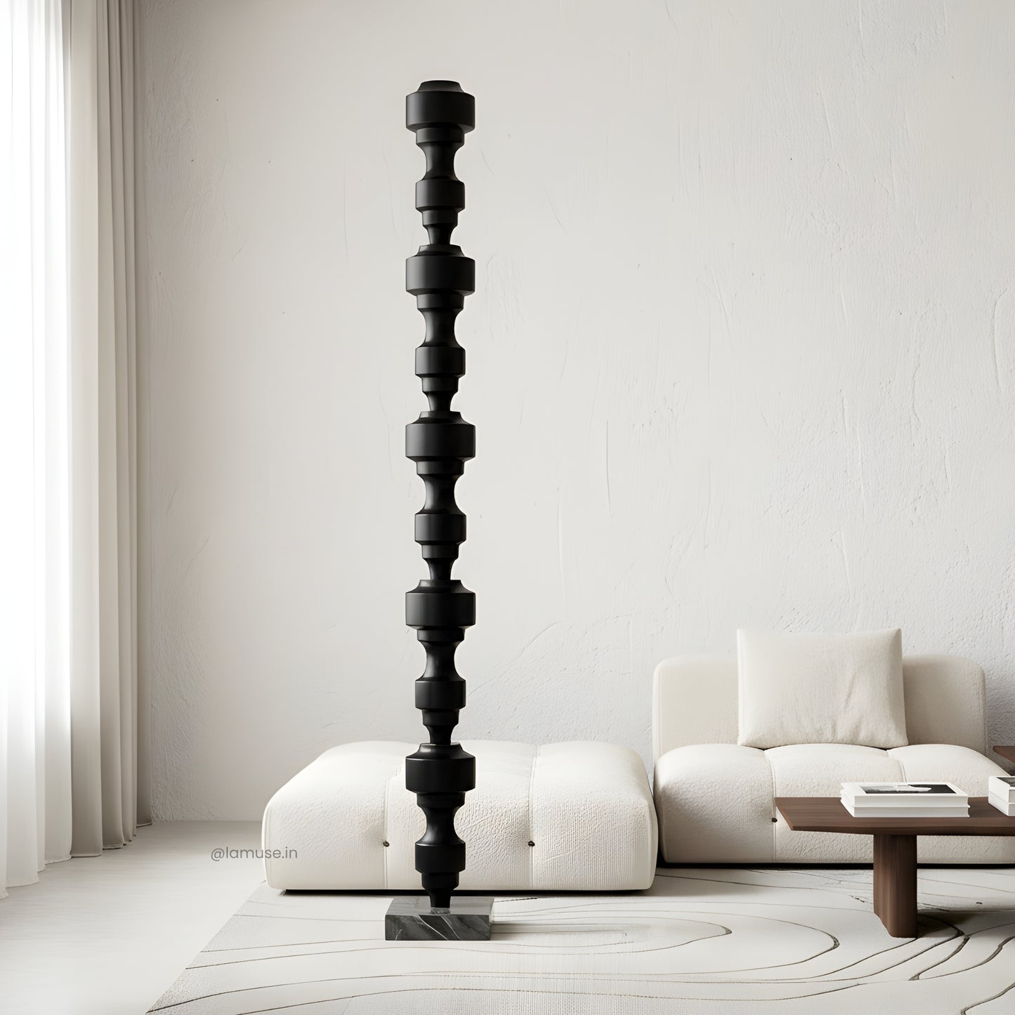 The Continuum - Totem Floor Sculpture ~ 7 feet Tall