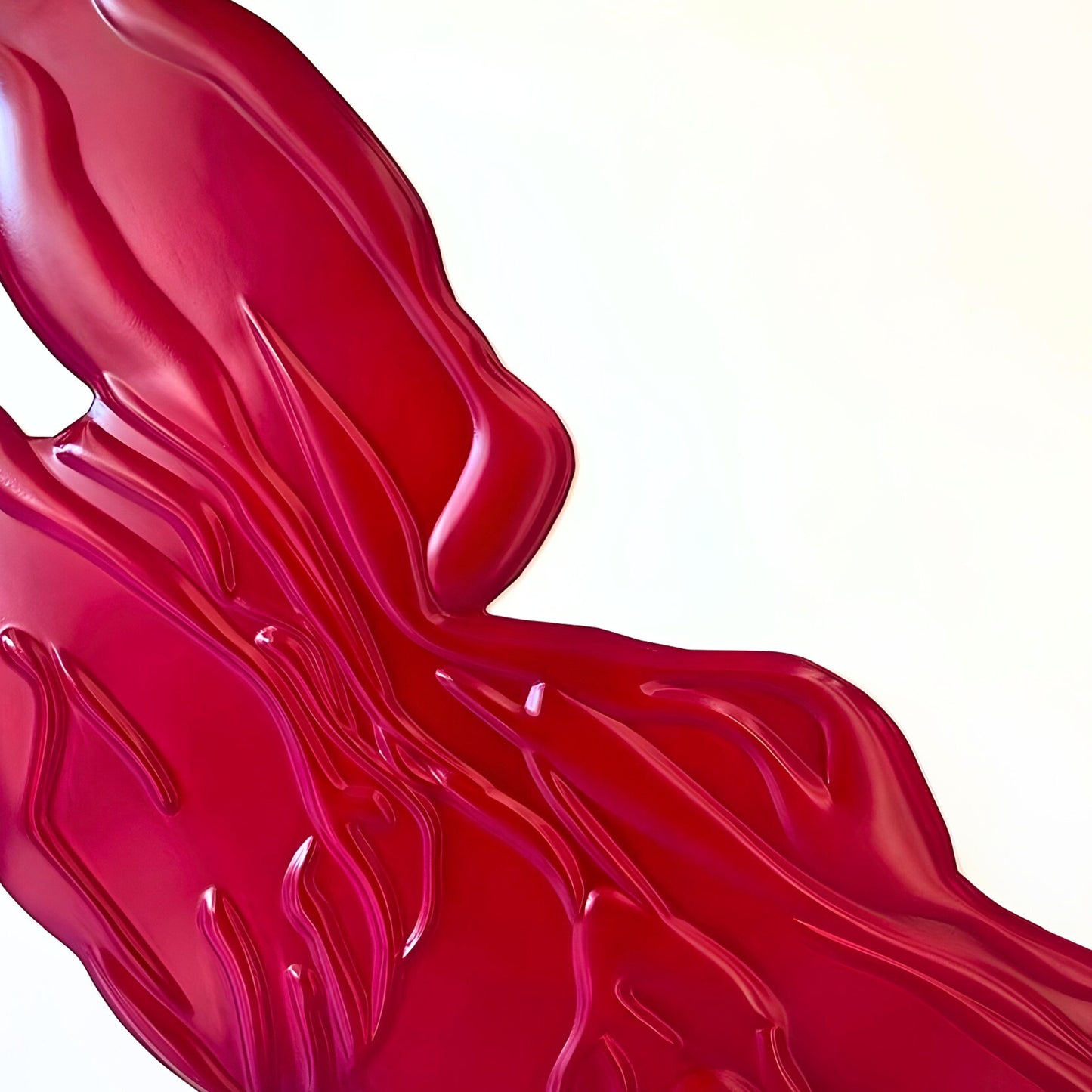 Scarlet - Modern Abstract Layered Wood Wall Art ~ 3 ft x 3 ft