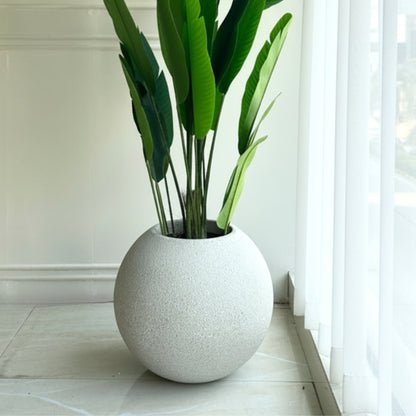 Pebble - Stone finish Plant Pot - Style 2