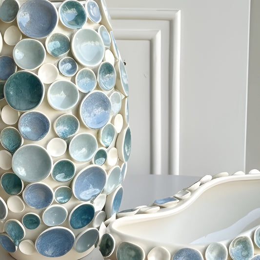 Shore - Handmade Ceramic Vase and Bowl