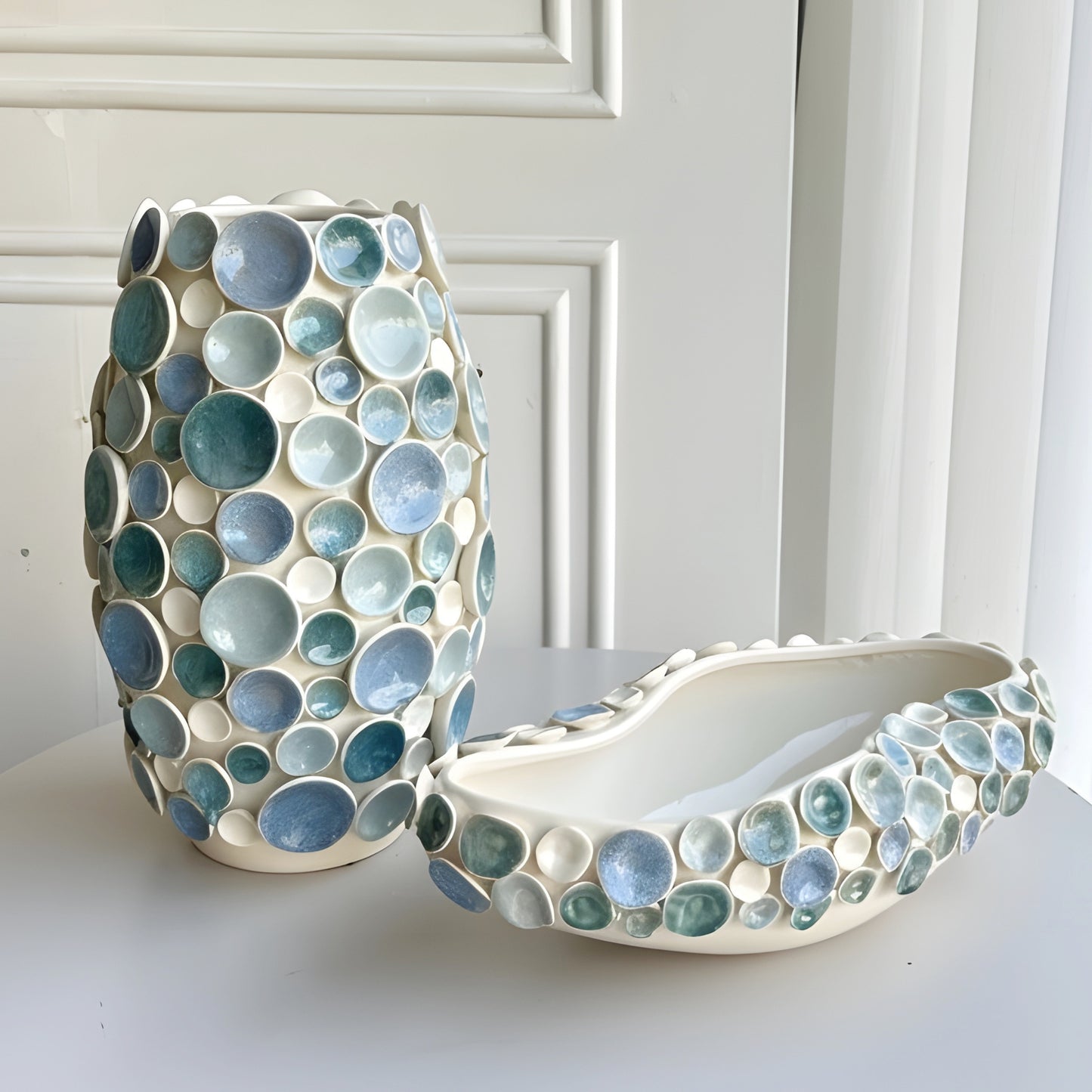Shore - Handmade Ceramic Vase and Bowl