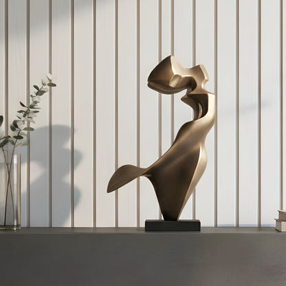 Sway - Bronze Finish Abstract Showpiece ~ 2.5 ft Tall