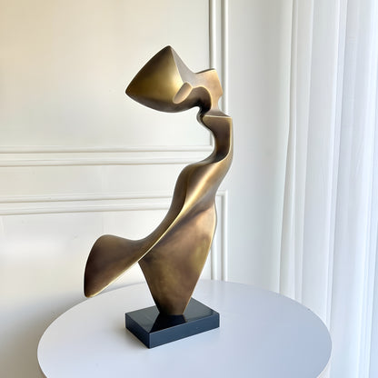 Sway - Bronze Finish Abstract Showpiece ~ 2.5 ft Tall