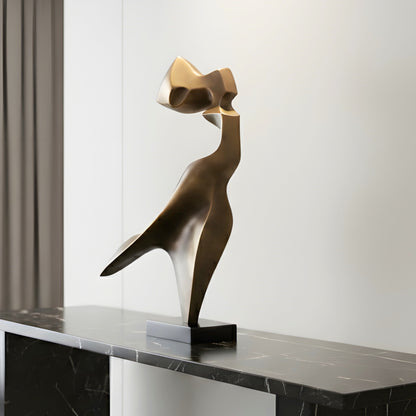 Sway - Bronze Finish Abstract Showpiece ~ 2.5 ft Tall