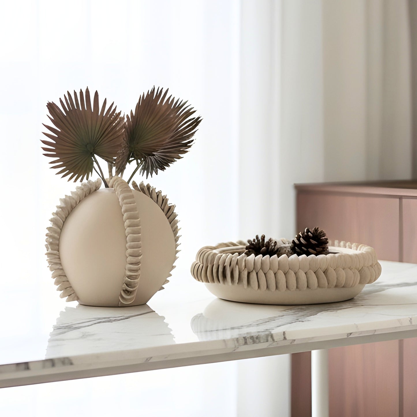 Dune - Handmade Ceramic Vase and Bowl