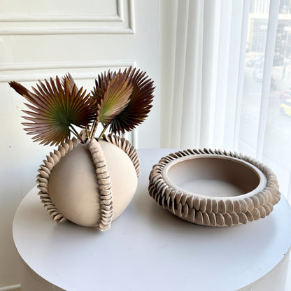 Dune - Handmade Ceramic Vase and Bowl