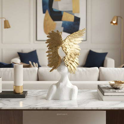 Epiphany - Modern Abstract Lady Figurine Sculpture ~ 2 feet Tall