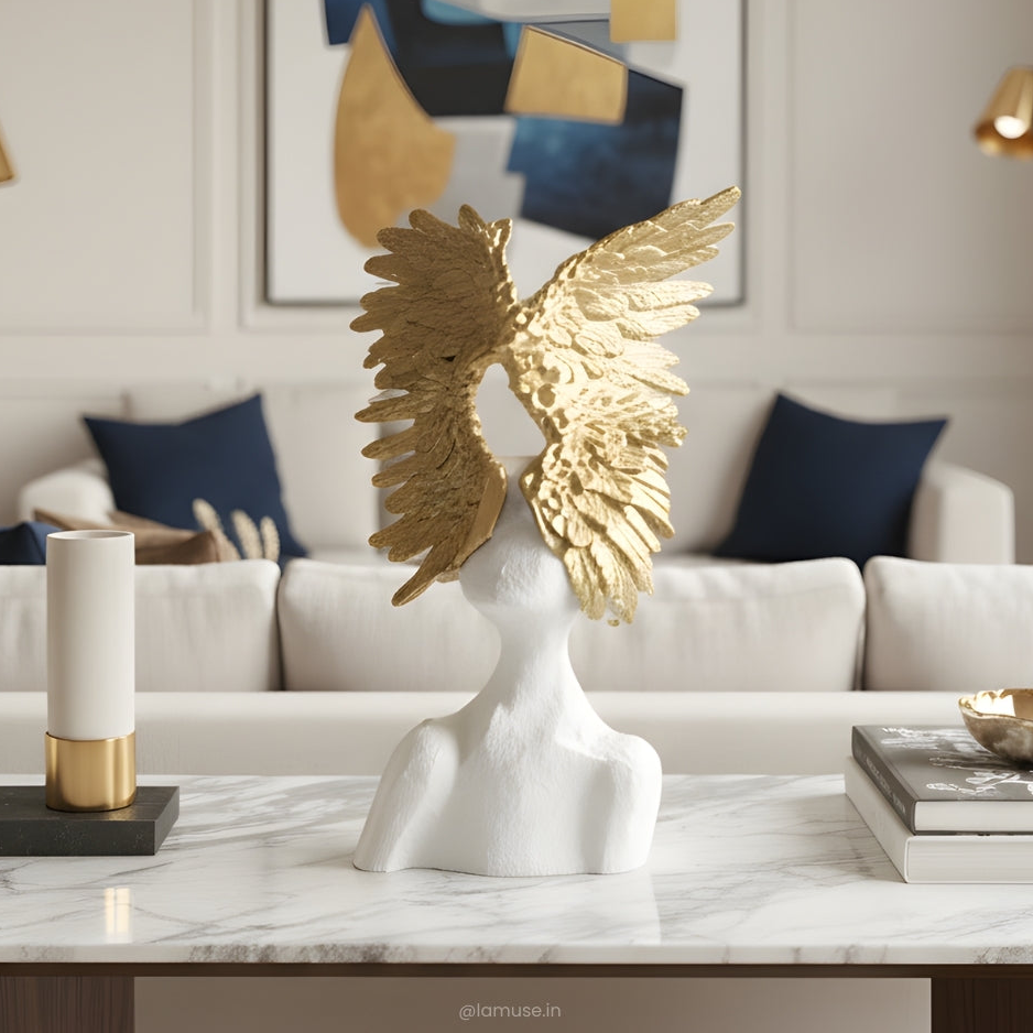 Epiphany - Modern Abstract Lady Figurine Sculpture ~ 2 feet Tall