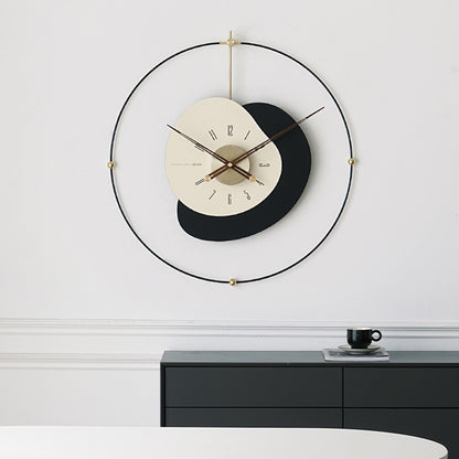 Kairos - Designer Circular Wall Clock ~ 2 feet (Dia)