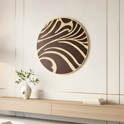 Nexus- Abstract Circular Premium Wall Art