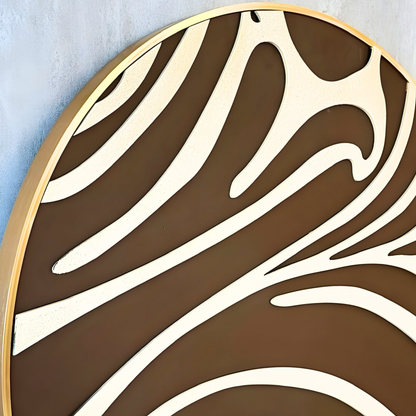 Nexus- Abstract Circular Premium Wall Art