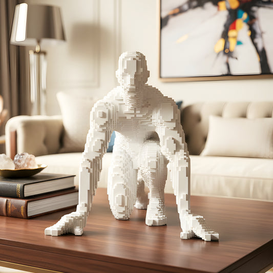 Becoming - Abstract Human Figurine ~ 1.5 feet Tall