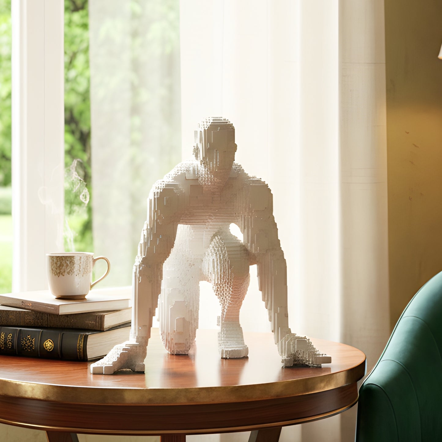 Becoming - Abstract Human Figurine ~ 1.5 feet Tall