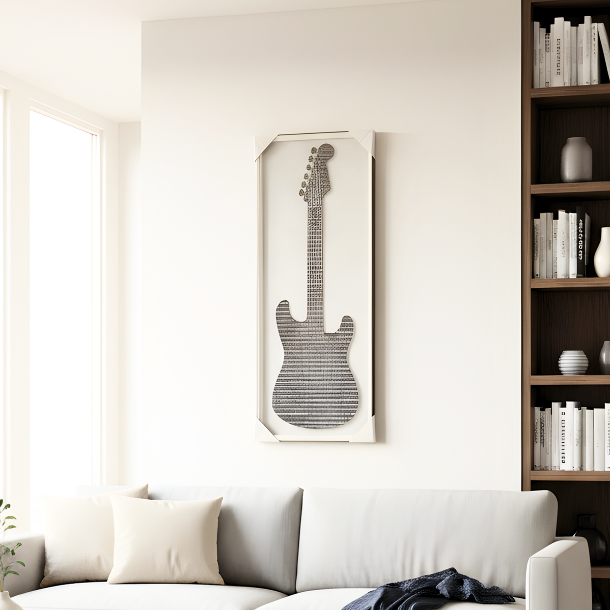 Chords - Guitar inspired Wall Art ~ 9 ft x 4 ft