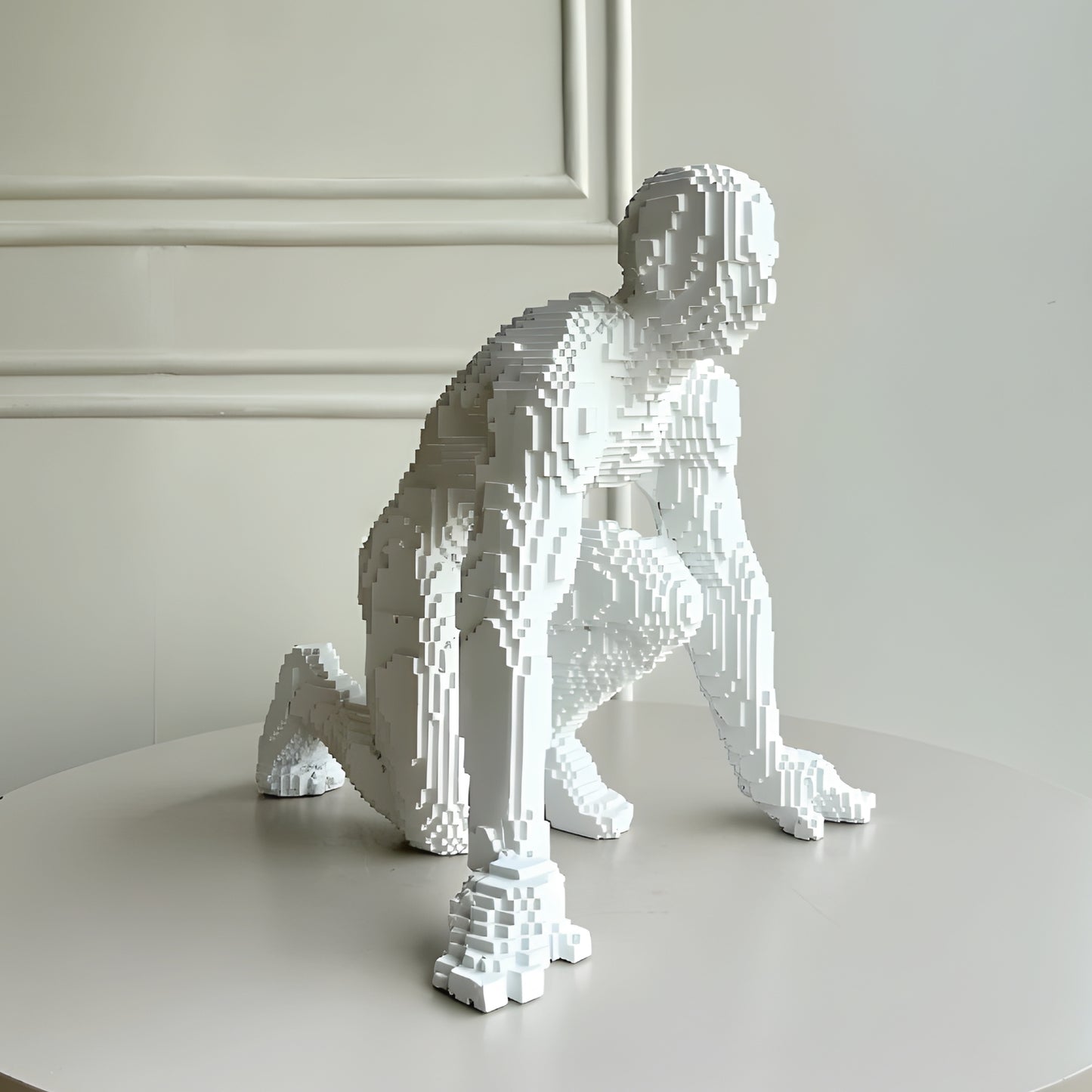 Becoming - Abstract Human Figurine ~ 1.5 feet Tall