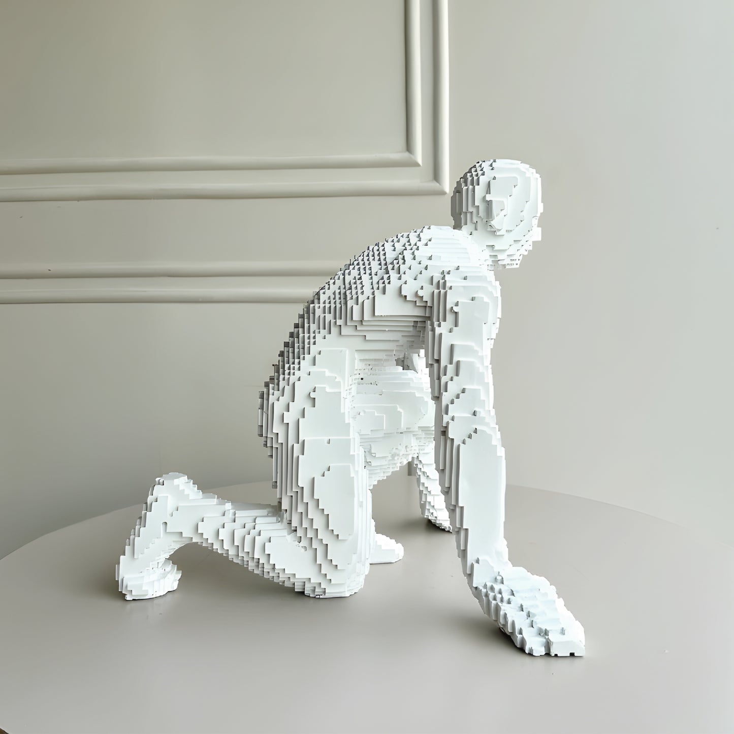 Becoming - Abstract Human Figurine ~ 1.5 feet Tall