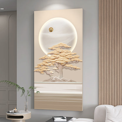 Roots - Nature Scenery Inspired Premium Vertical Wall Art ~ 5.5 feet Tall