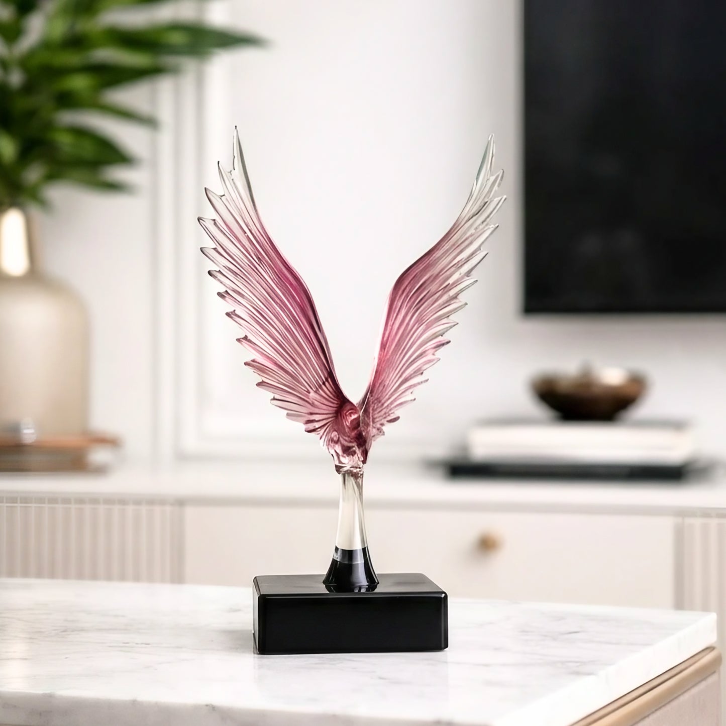 Unbound - Abstract Eagle Showpiece ~ 1 feet tall