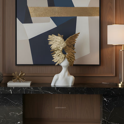 Epiphany - Modern Abstract Lady Figurine Sculpture ~ 2 feet Tall