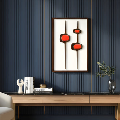 Pulse - Modern Abstract Premium Wall Art ~ 3 ft x 2 ft