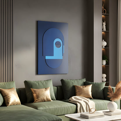 Persona - Modern Abstract Premium Wall Art ~ 3 ft x 2 ft