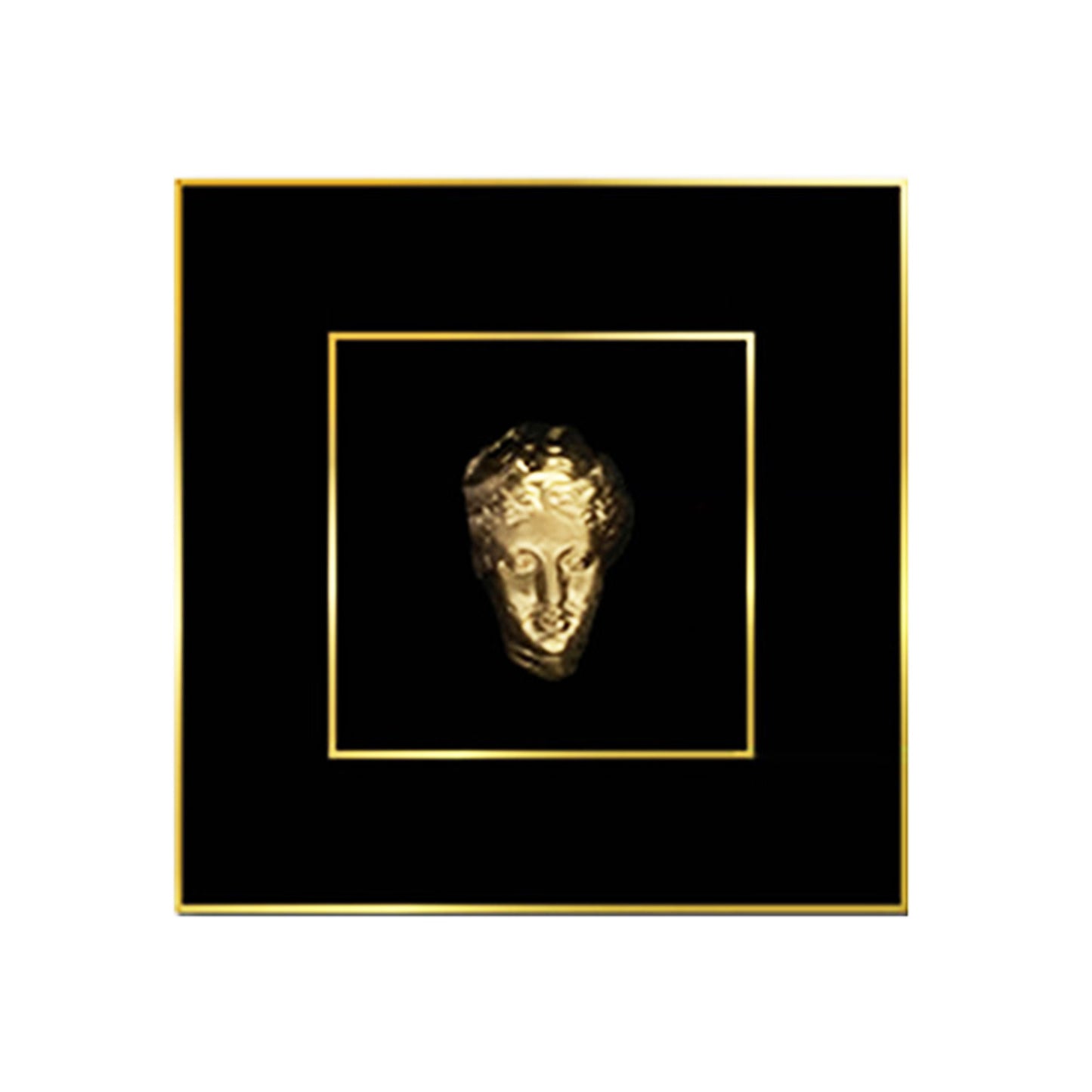 Premium Wall Art The Role Mosaic - Greek Figure Heads 3D Premium Wall Art