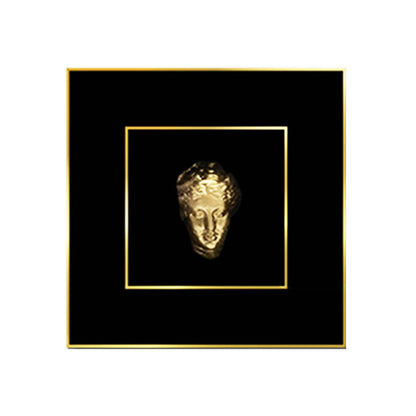 Premium Wall Art The Role Mosaic - Greek Figure Heads 3D Premium Wall Art