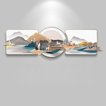 Meadow - Nature Scenery Inspired Premium 3D Wall Art ~ 7.5 feet Long