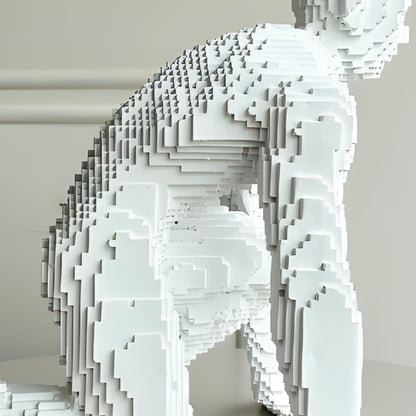 Becoming - Abstract Human Figurine ~ 1.5 feet Tall