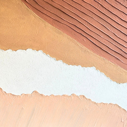 Dune - Modern Abstract Textured Wall Art ~ 4 ft x 3 ft