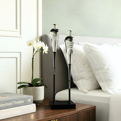 Parallel - Abstract Couple Figurine ~ 2 ft Tall