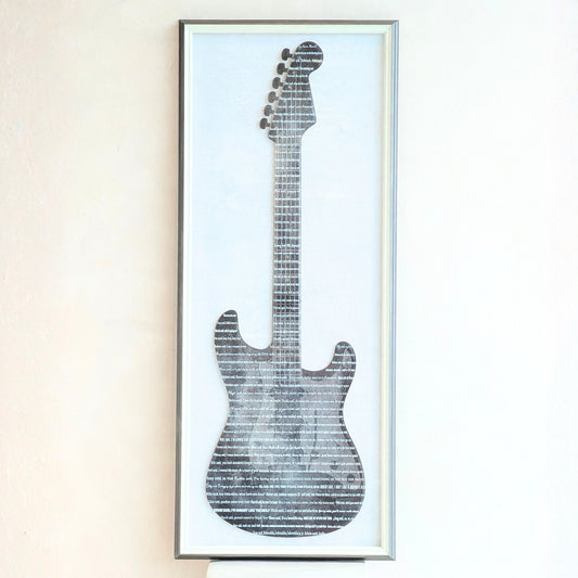 Chords - Guitar inspired Wall Art ~ 9 ft x 4 ft