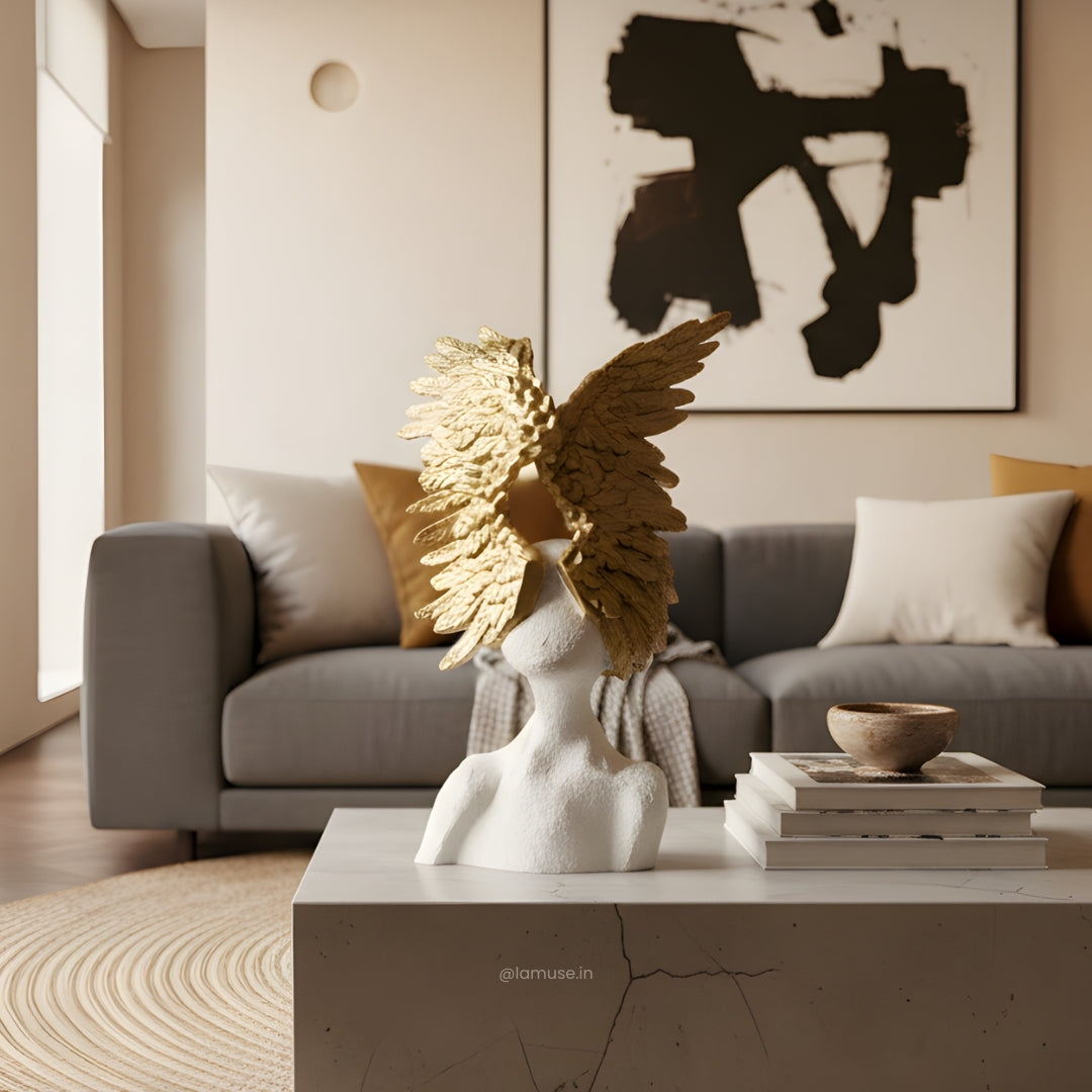 Epiphany - Modern Abstract Lady Figurine Sculpture ~ 2 feet Tall