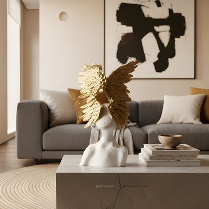 Epiphany - Modern Abstract Lady Figurine Sculpture ~ 2 feet Tall