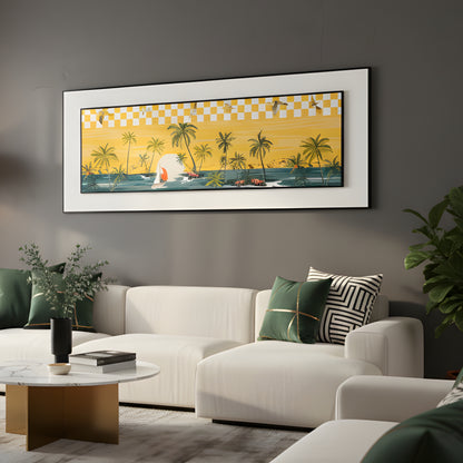 Sundrift - Nature inspired Premium 3D Wall Art ~ 7 feet Long