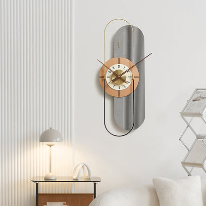 Chronos - Designer Vertical Wall Clock - Style 3