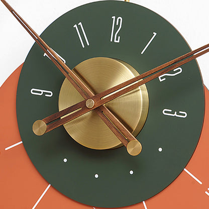 Helio - Designer Circular Wall Clock - Style 3 ~ 2 feet (Dia)