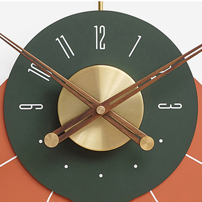 Helio - Designer Circular Wall Clock - Style 3 ~ 2 feet (Dia)