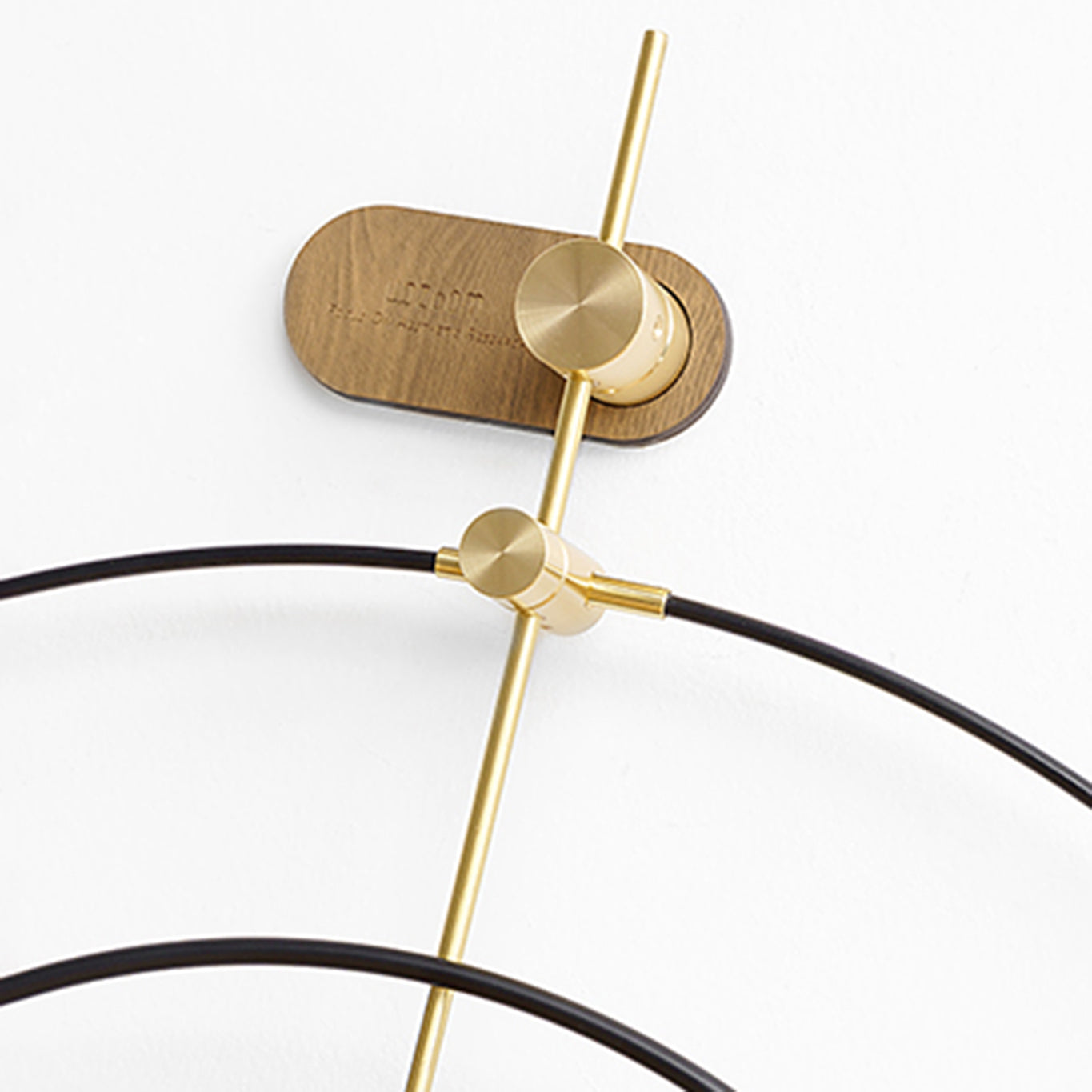 Helio - Designer Circular Wall Clock - Style 3 ~ 2 feet (Dia)