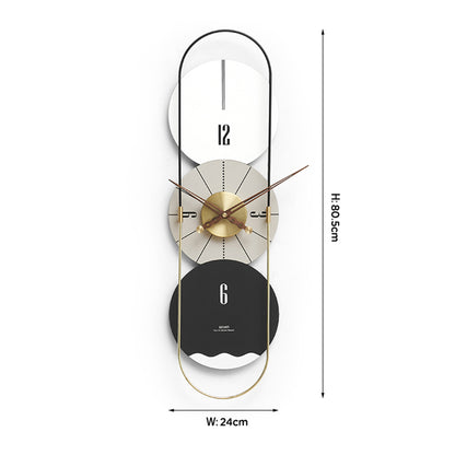 The Touch of Suave - Luxe Wall Clock - Style 7